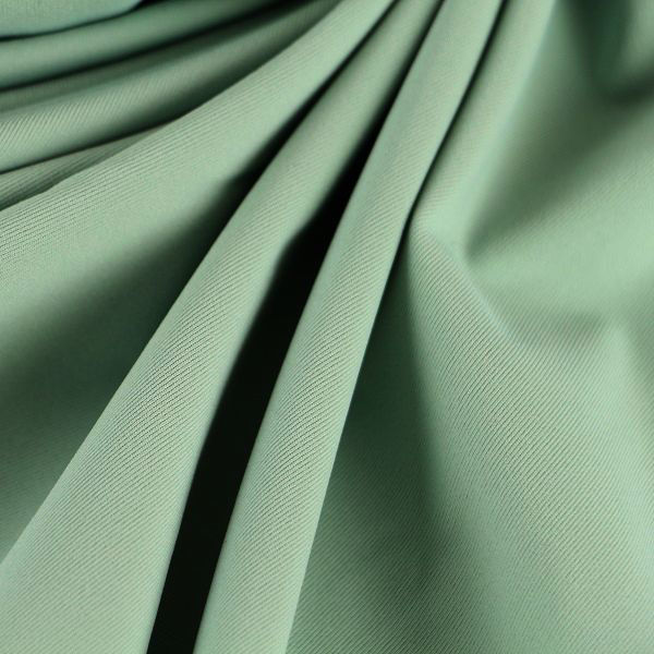 Microfaser Jersey glatt matt in hellem seegrün
