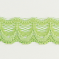 Spitzenband schmal elastisch in hellgrün